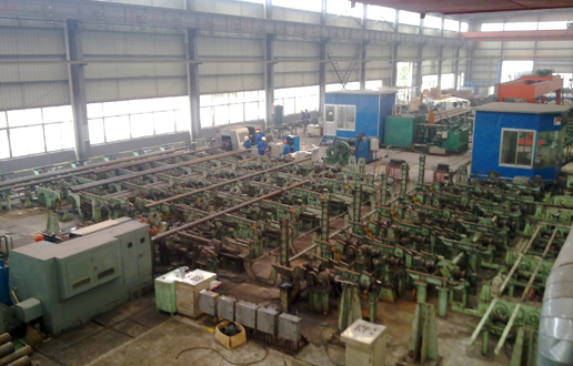 Tubing production line